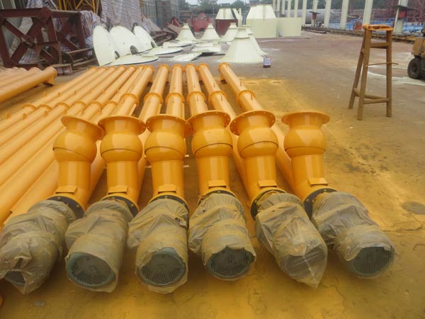 screw conveyor of portable concrete plant